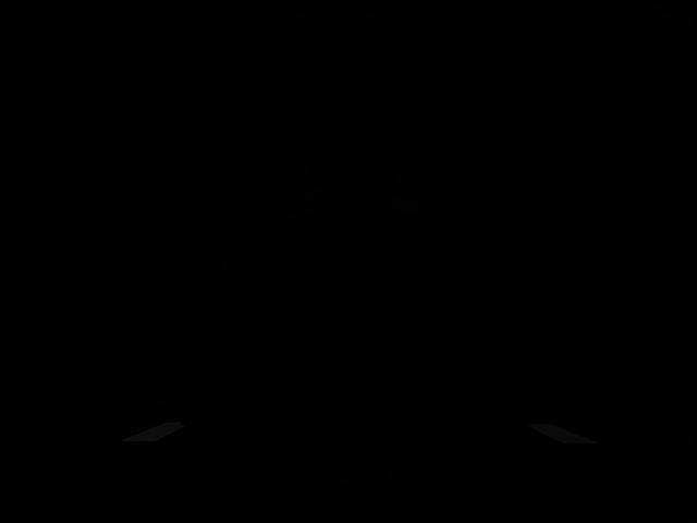 An image in the style of a Marvel Comic where a silhouette of a young bald Muslim man is seen sitting in a dark room surrounded by darkness with a separate shadow entity clinging to his shoulders only having grey eyes and on the body the entity has the word Depression on it.