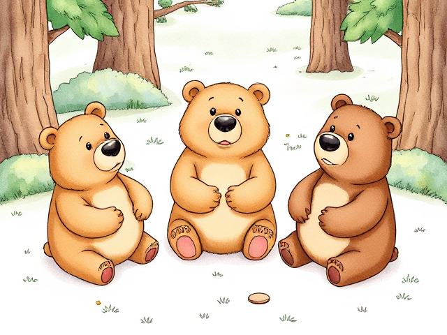 Petits bonhomme qui ne sont pas des ours mais qui ressemblent à des ours