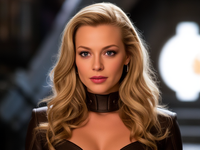 Jeri ryan as a kligon