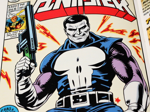 1980s Marvel comics Punisher comic book