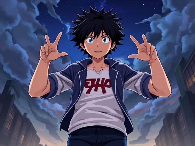 My hero academia oc front view