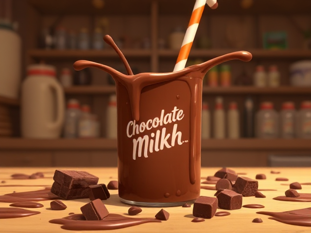 Chocolate Milk disney pixar cartoon.