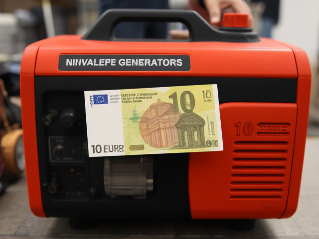Generator a normal 10 euro bill