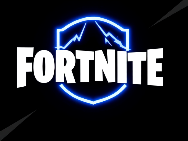 Make an unreal rank logo from fortnite on a black background