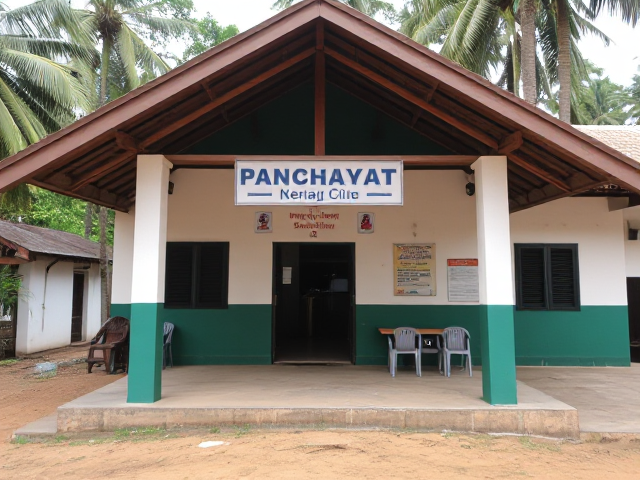 a local panchayat office in kerala, malayalam