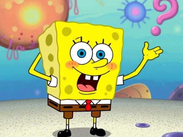 spongebob snaps out of confusion