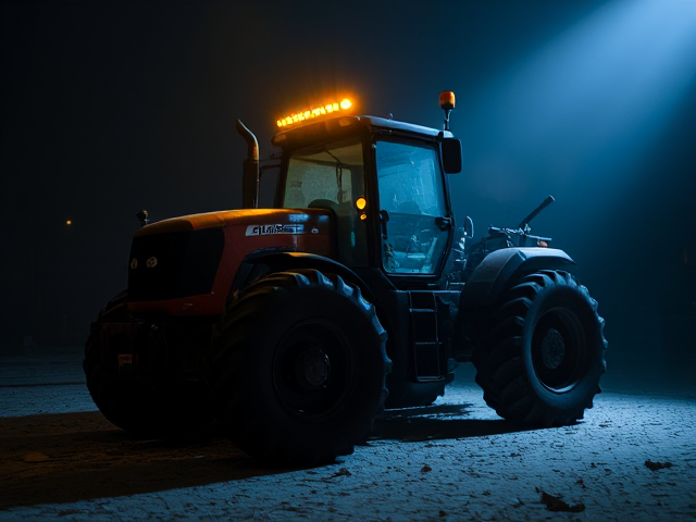 A toxin tractor from the game Command & Conquer Generals