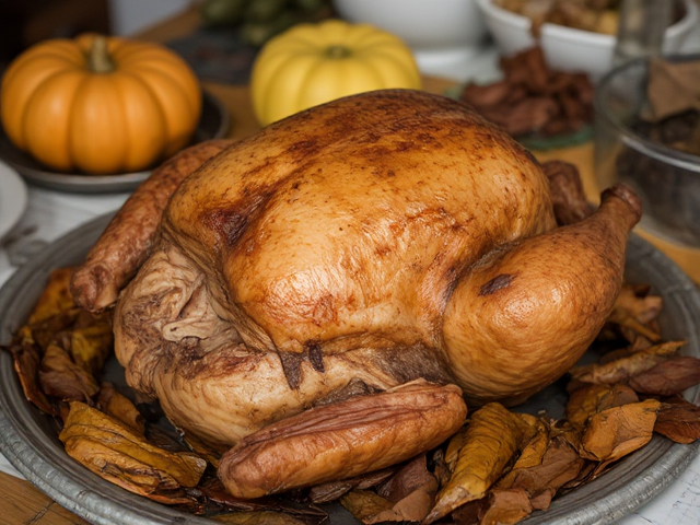 Thanksgiving rotting decrepit leftovers