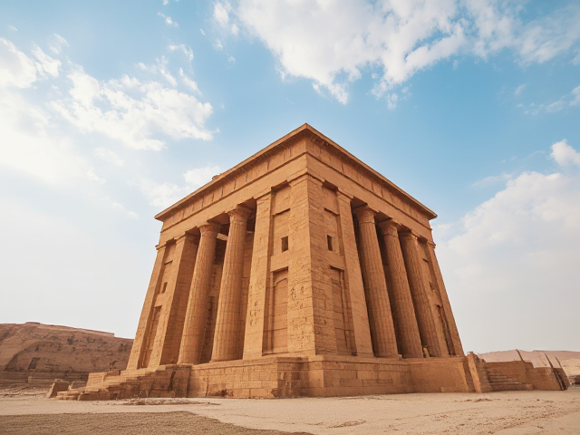 Epic egyptian building