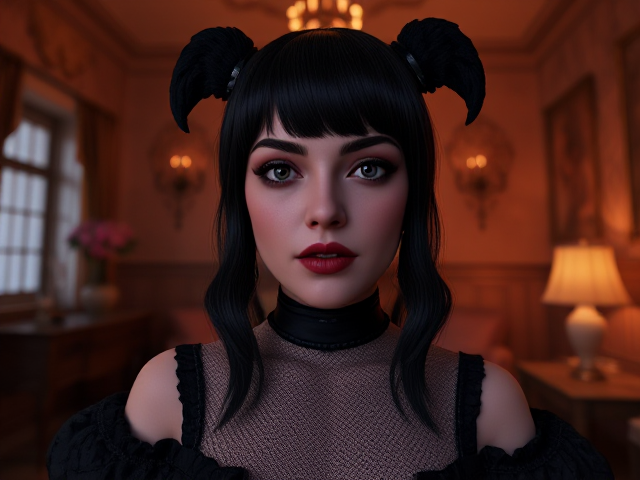 Goth in sims 4 style