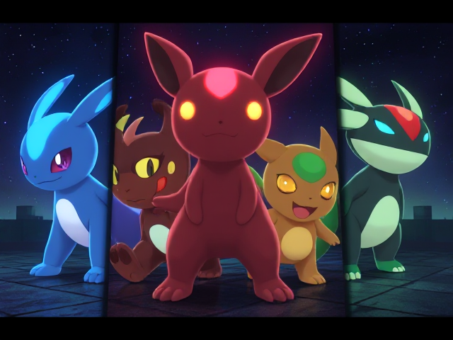 Pokemon four type spectre