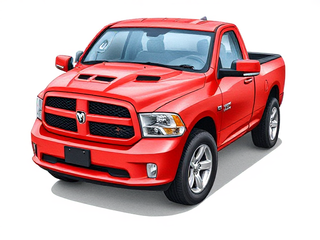 2015 ram 1500 SRT-10 SPOILER RED PAINT BODY KIT