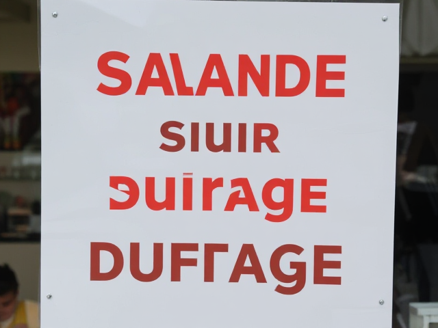 Une affiche pour vendre du fromage