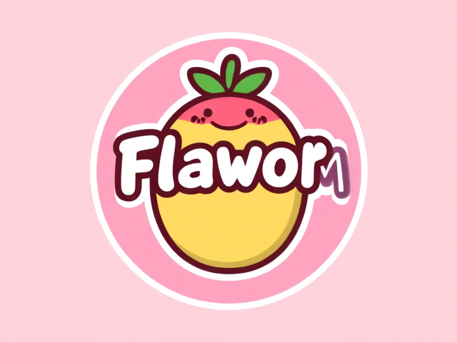 Create a Logo that says: Flavor M. Round in the style of 4:20